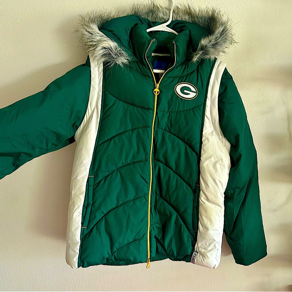 Unique Green Bay Packers puffer jacket